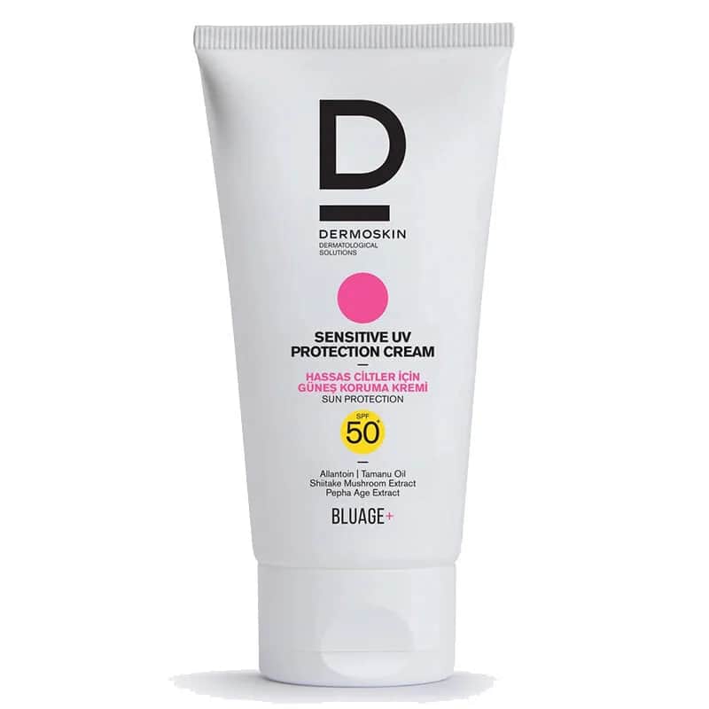 Солнцезащитный крем для чувствительной кожи Dermoskin Bluage+ SPF 50+ 50 мл