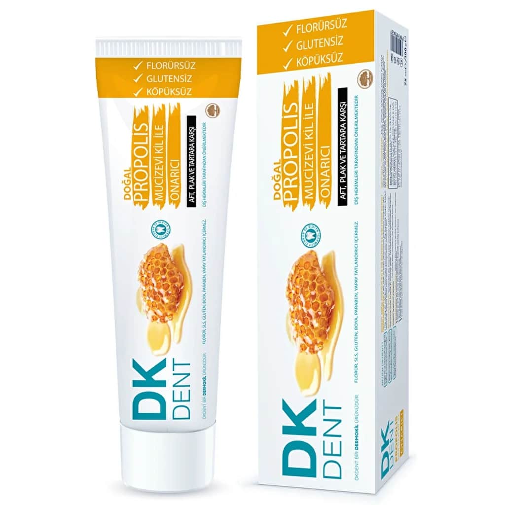Зубная паста DK Dent Propolis Natural 75 мл – уход за деснами без фтора