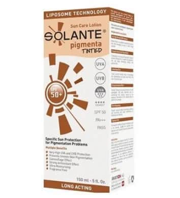 Соланте Пигмента Тонирующий Лосьон SPF 50+ 150 мл