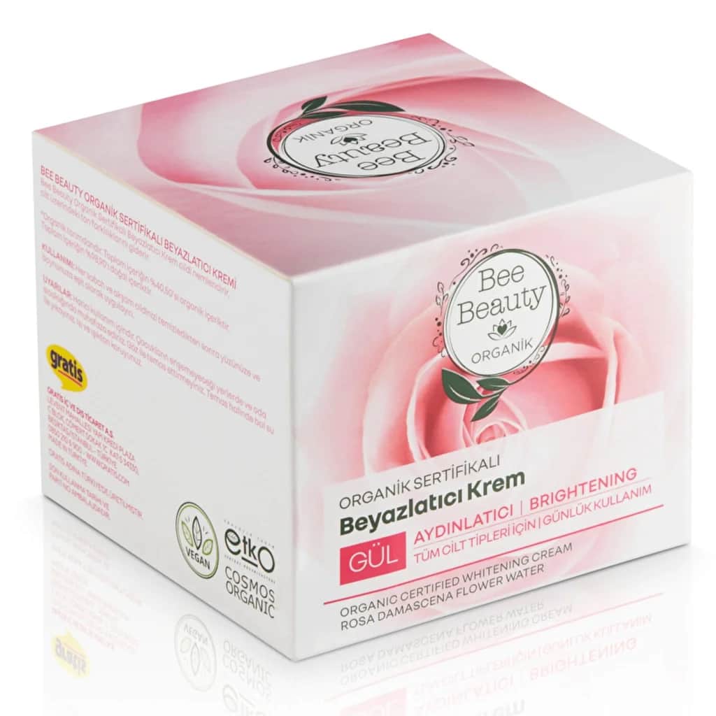 Крем для лица осветляющий органический сертифицированный Bee Beauty 50 мл