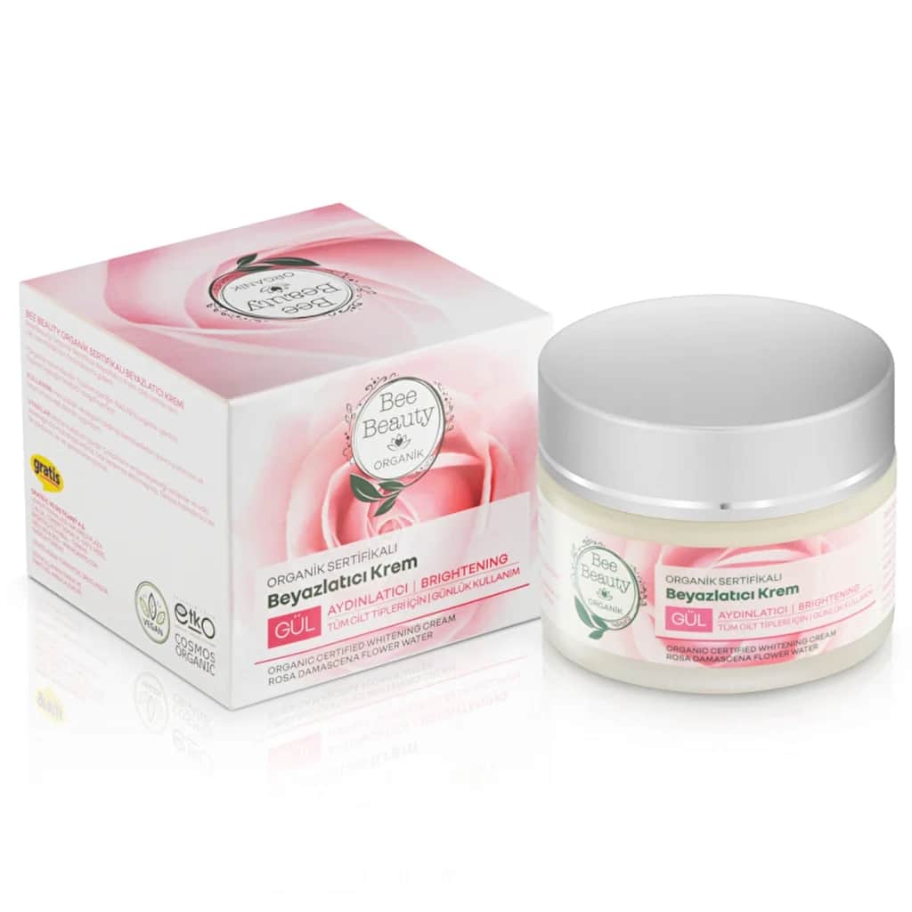 Крем для лица осветляющий органический сертифицированный Bee Beauty 50 мл