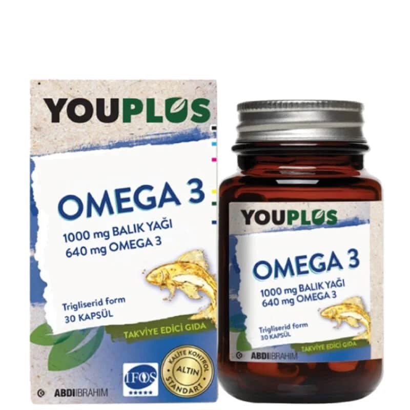 Youplus Омега-3 1000 мг 30 капсул
