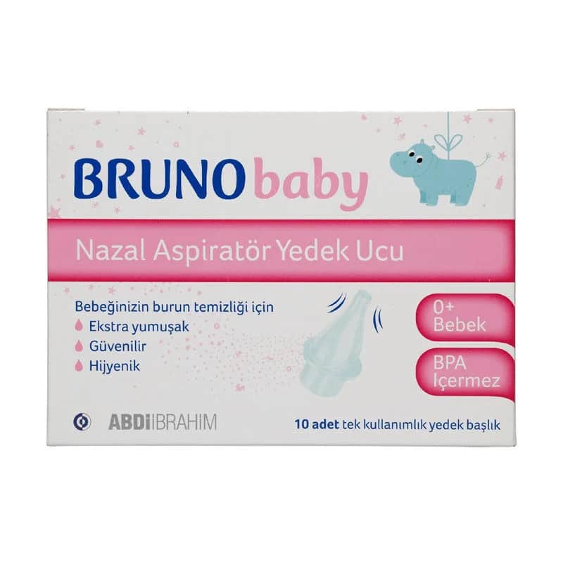Запасные насадки для назального аспиратора Bruno Baby 10 шт.