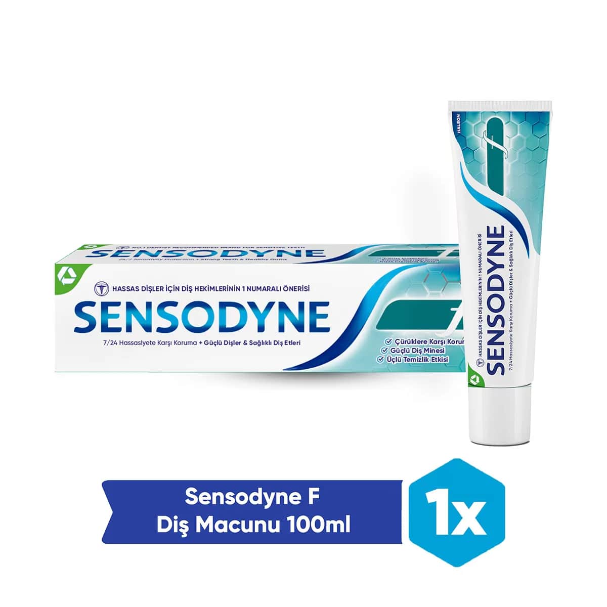 Зубная паста Sensodyne F с фтором 100 мл