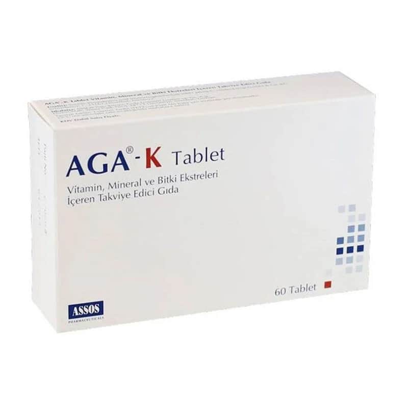 Добавка к пище Aga-k 60 таблеток