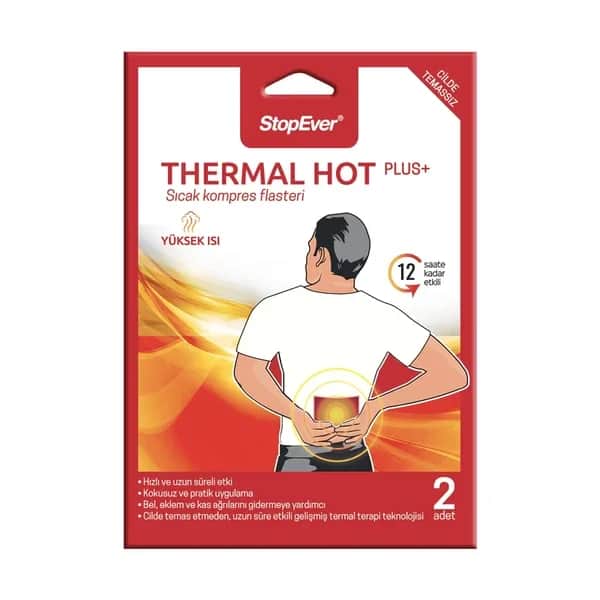 Теплый компресс-патч StopEver Thermal Hot Plus+ длительного действия