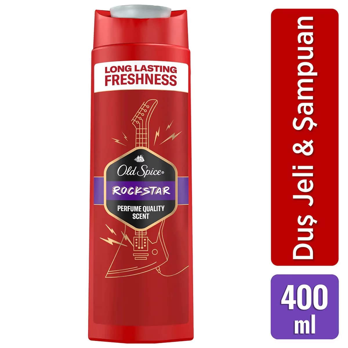 Гель для душа и шампунь Old Spice Rockstar 400 мл
