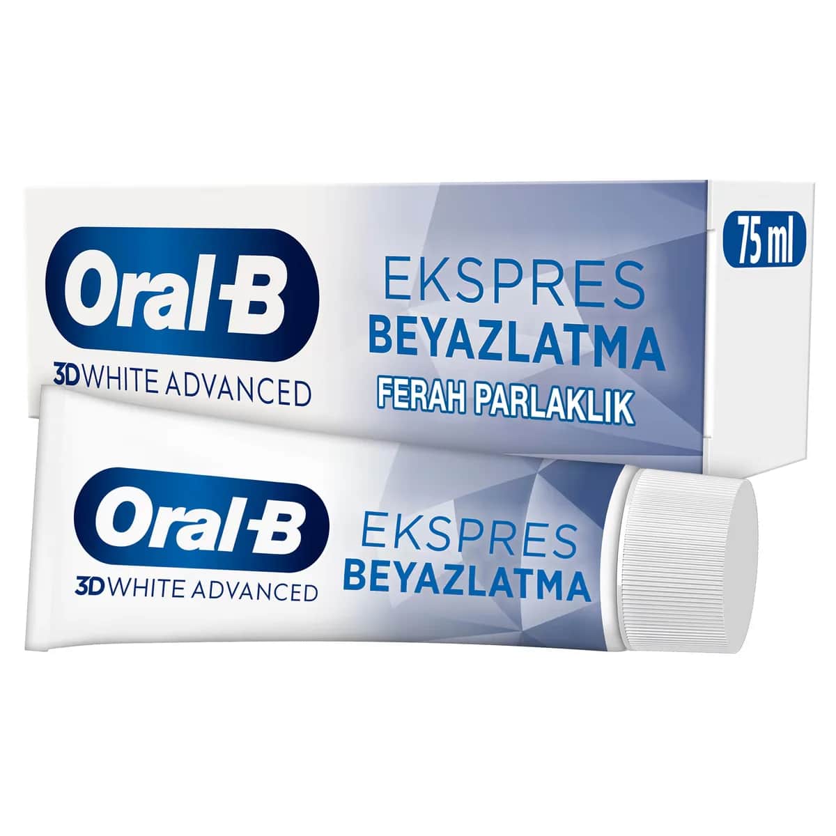 Зубная паста Oral-B Pro 3 D White Advanced Экспресс Отбеливание 75 мл