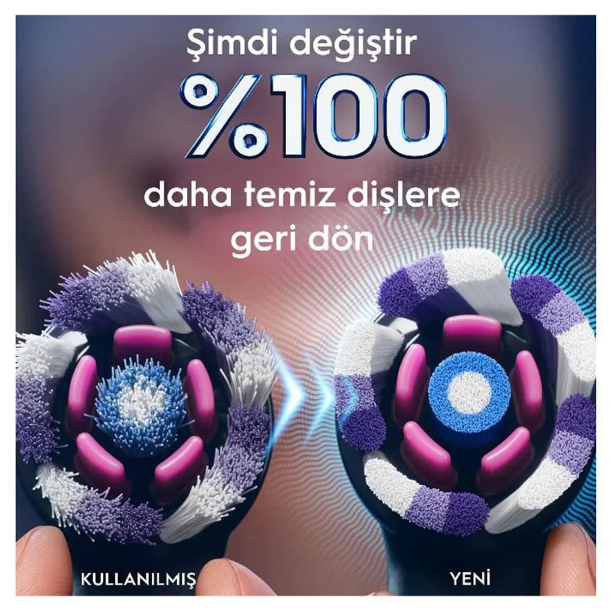 Насадки для электрической зубной щетки Oral-B Io Radiant White 4 шт.