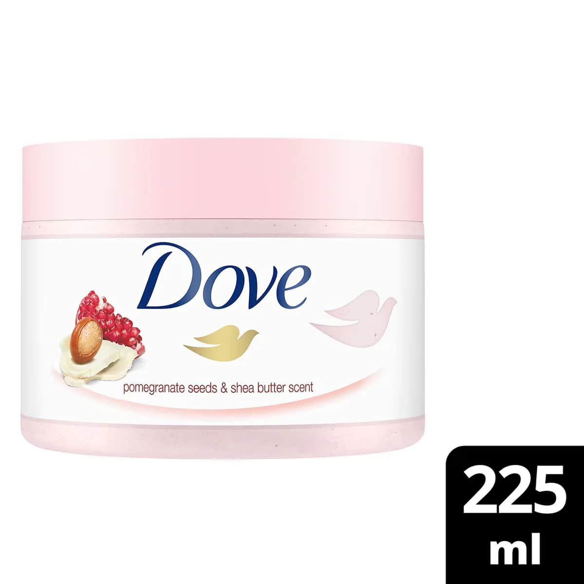 Скраб для тела Dove Гранат и Ши 225 мл