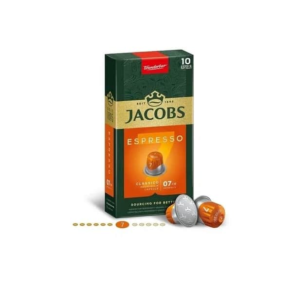 Кофе в капсулах Jacobs Espresso 7 классический