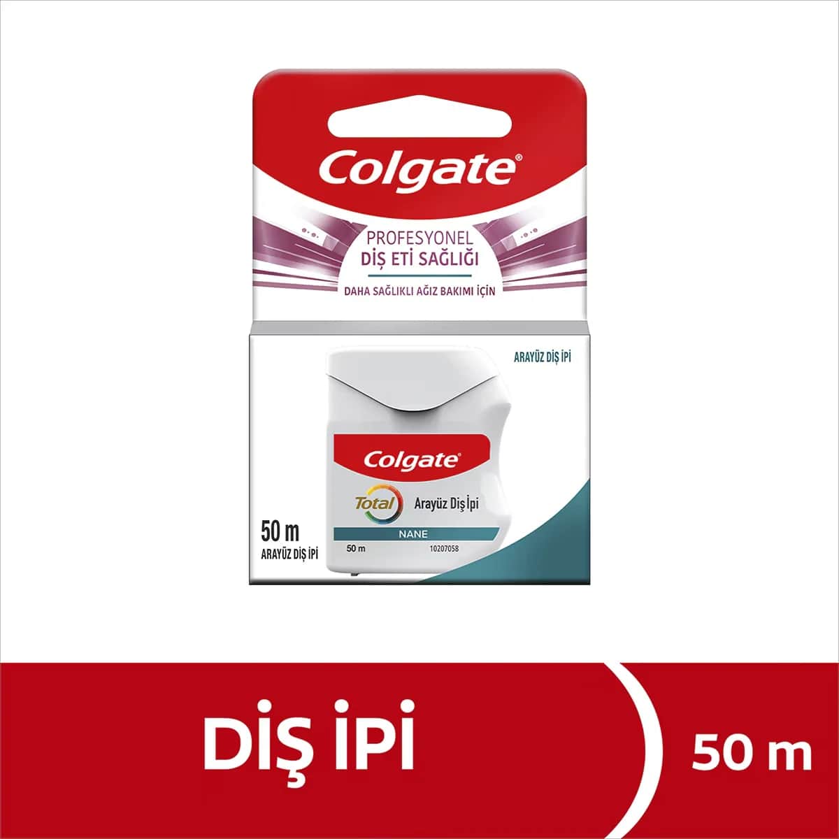 Зубная нить Colgate Профессиональная защита десен 50 метров