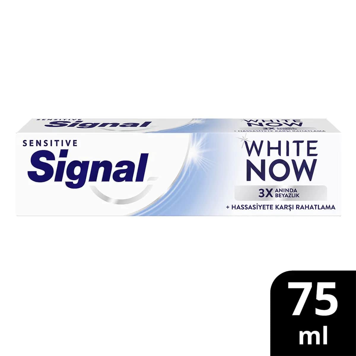 Зубная паста Signal White Now Sensitive мгновенное отбеливание 75 мл