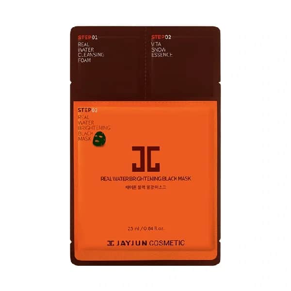 Чёрная маска для лица Real Water от Jigiwon