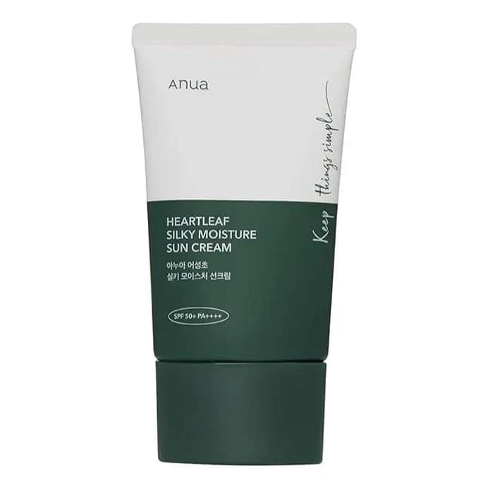 Увлажняющий солнцезащитный крем с экстрактом сердца 50 мл от Anwa
