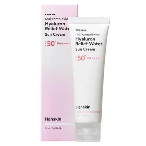 Крем для солнца Hanskin Hyaluron Relief Water SPF 50+ 50 мл