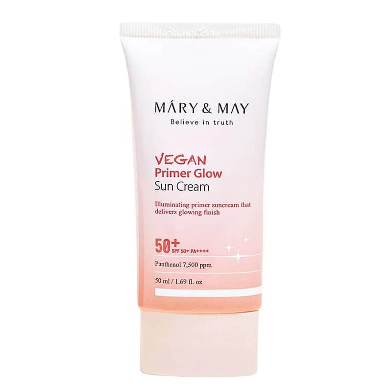 Крем для загара Mary May Веганский Праймер Сияние SPF 50 50 мл