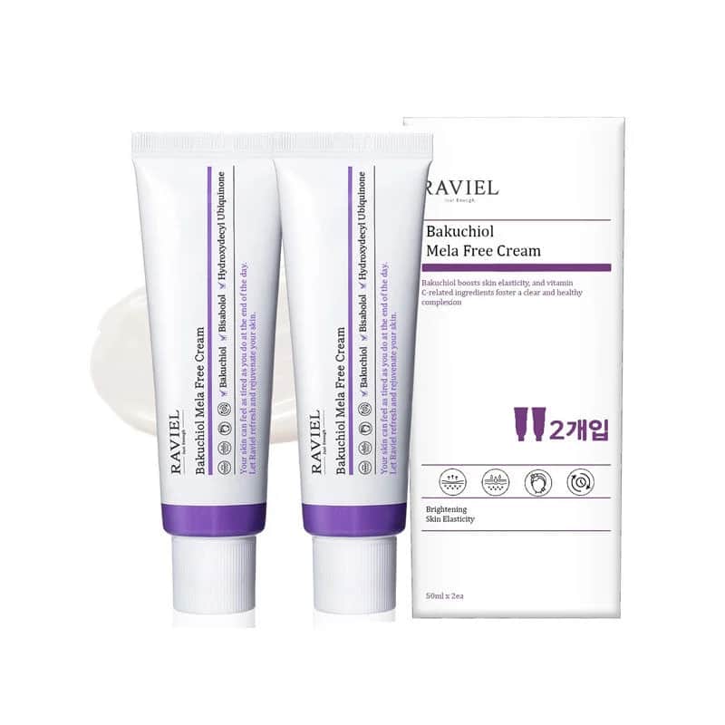 Крем с бакучиолом Raviel Mela Free 2 x50 мл