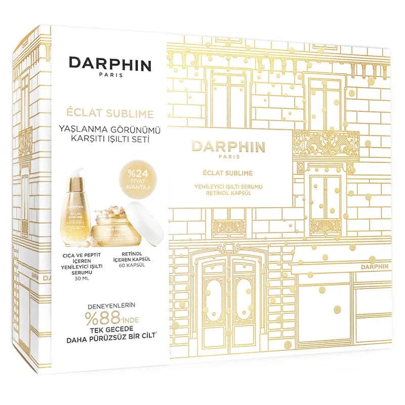 Набор для сияния с ретинолом против старения от Darphin