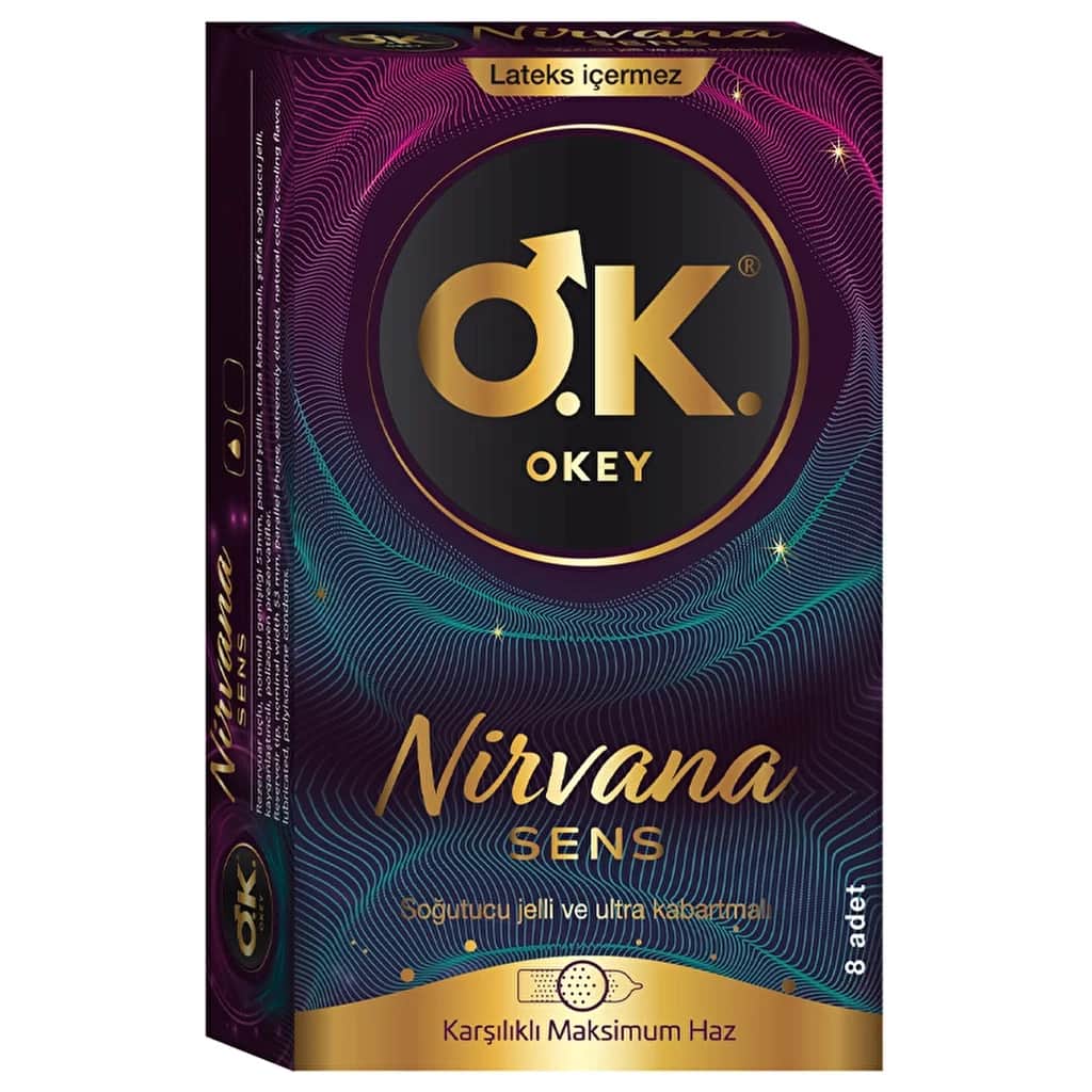 Презервативы Okey Nirvana Sens 8 шт.