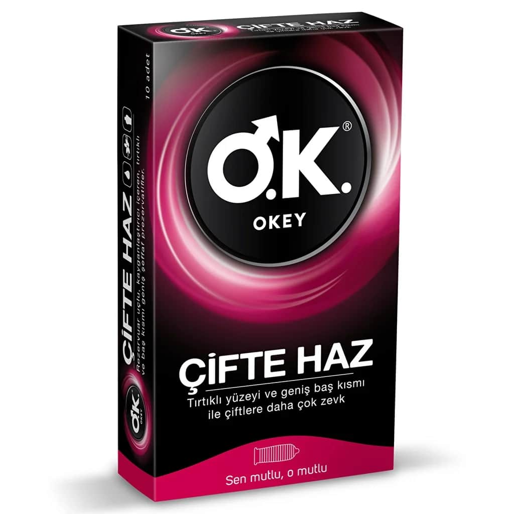 Презервативы Okey Double Pleasure 10 шт