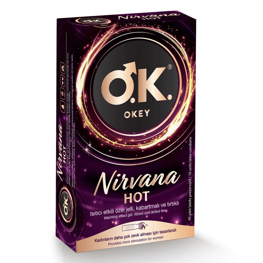 Презервативы Okey Nirvana Hot 10 шт