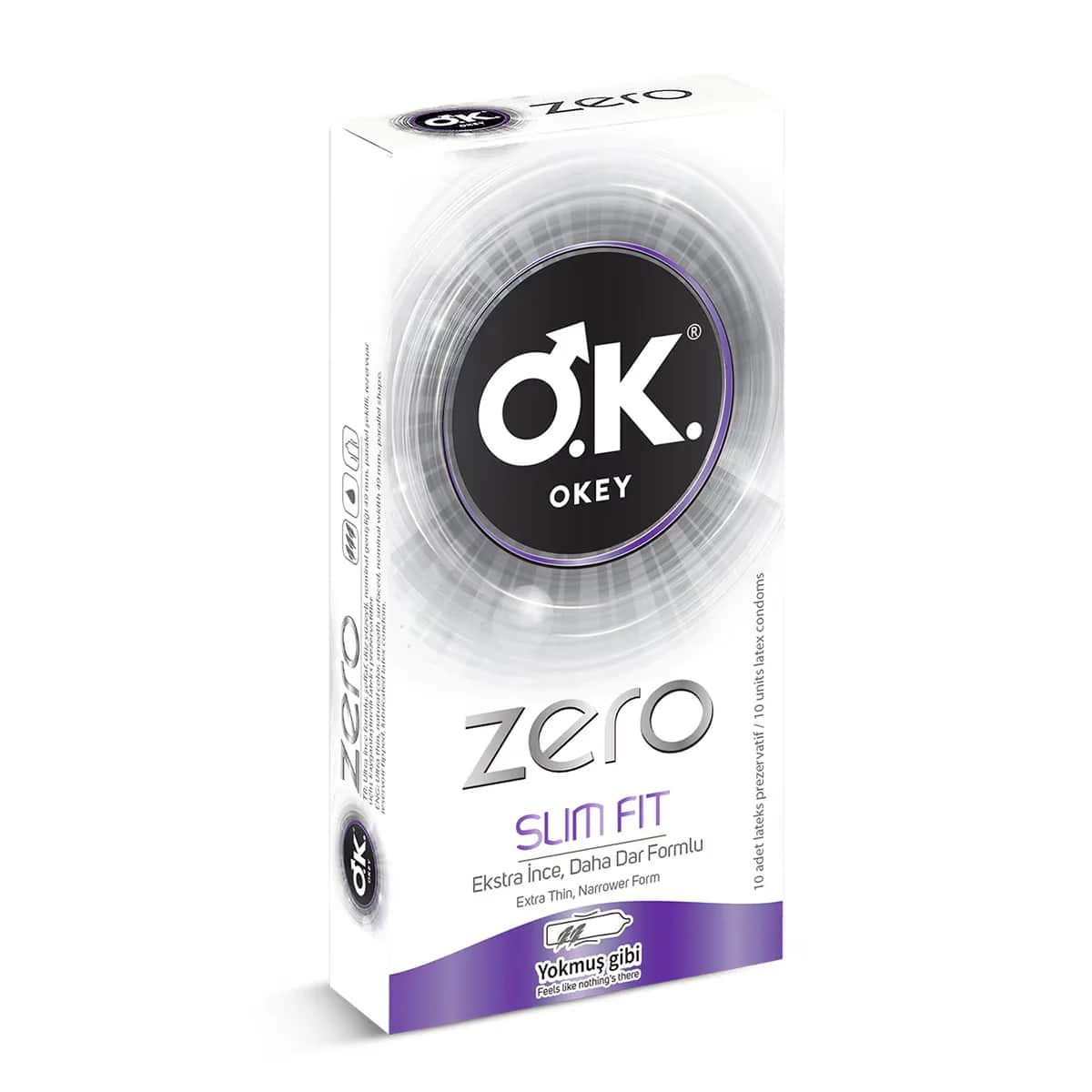 Презервативы Okey Zero Slim Fit 10 шт.
