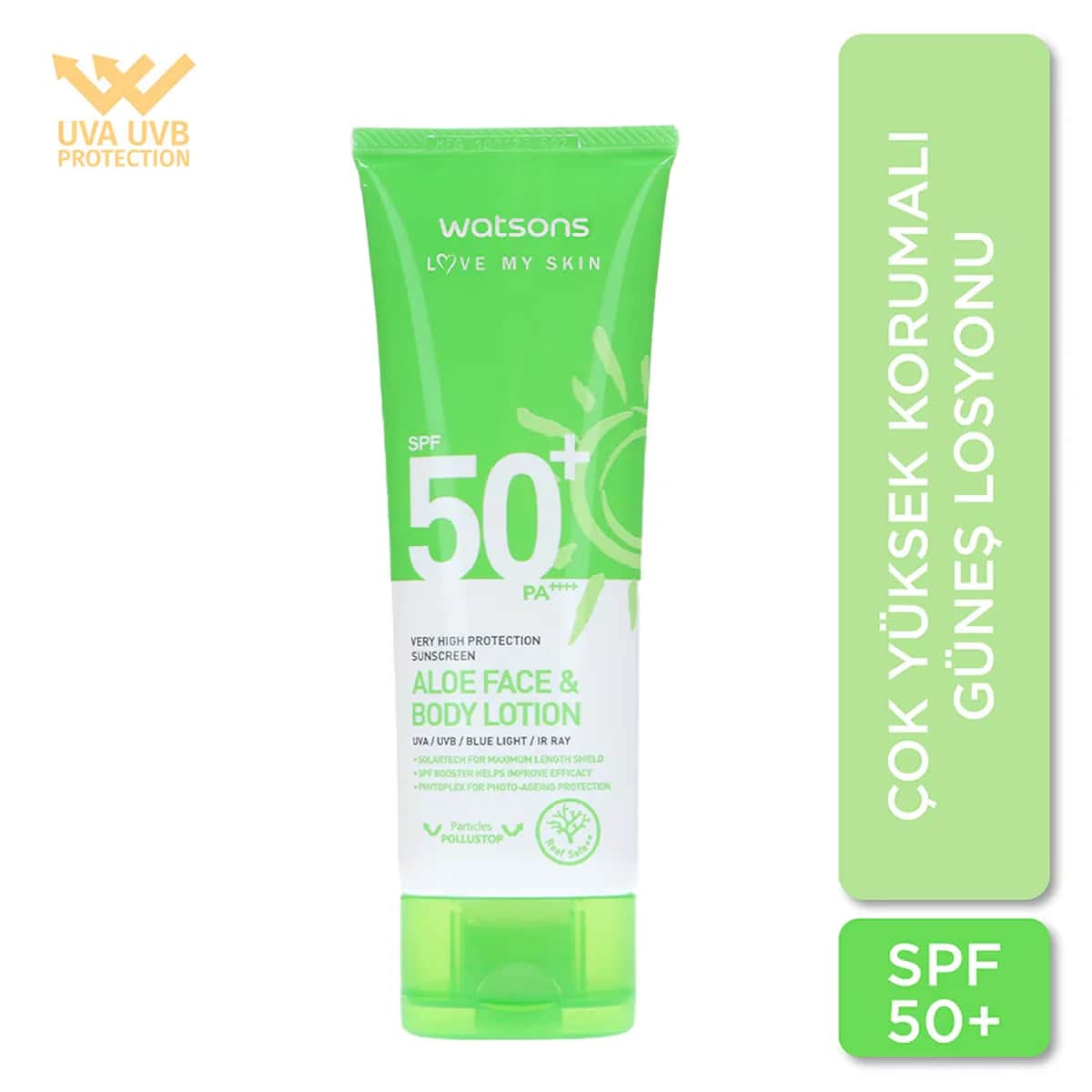 Лосьон для тела Watsons Очень высокая защита SPF 50+ 100 мл