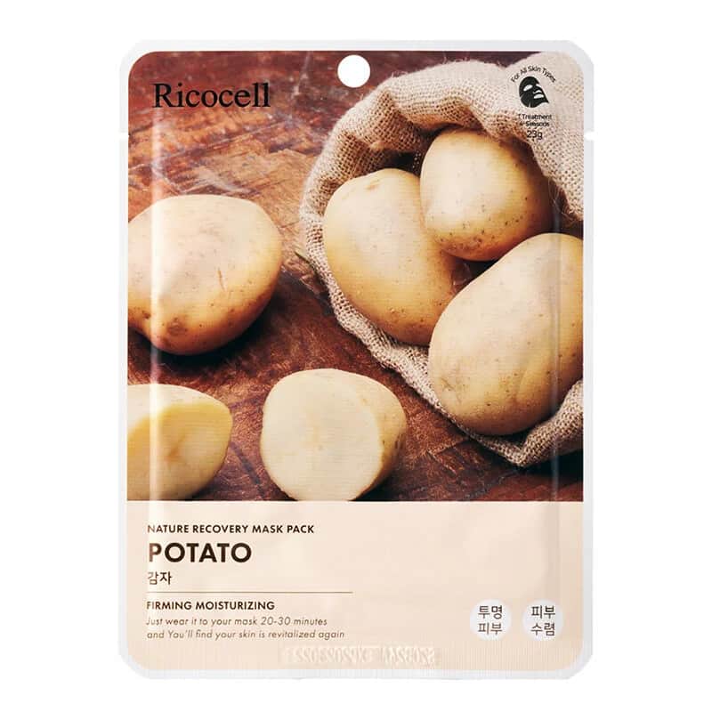Маска для восстановления кожи Ricocell Potato Recovery Mask Pack – 23 г, натуральный уход