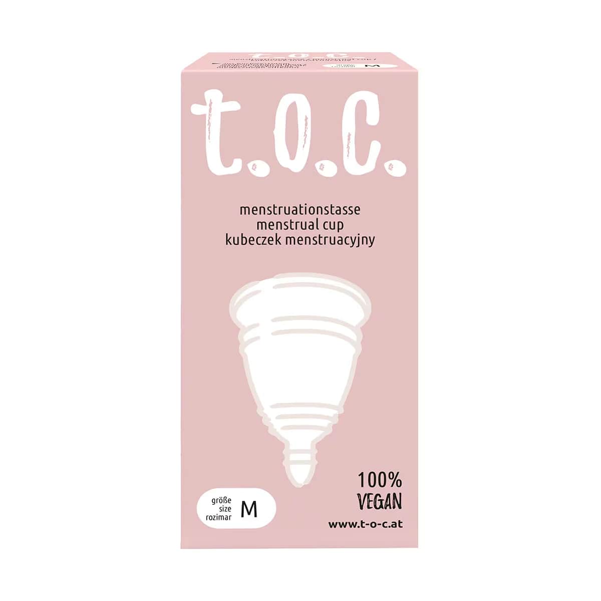 Менструальная чаша T.O.C. M средняя