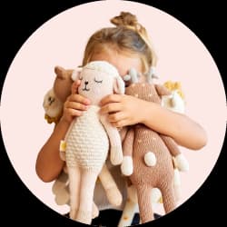Puppen und Stofftiere