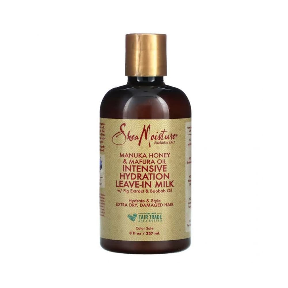 Shea Moisture حليب عسل المانوكا وزيت المافورا لترطيب مكثف من شيا مويستشر- 237مل