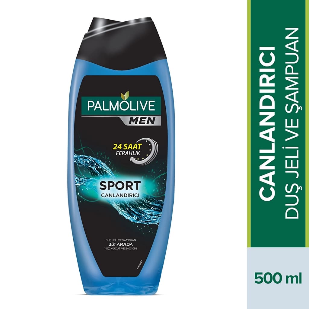 Palmolive جل الاستحمام بالموليف للرجال الرياضي 500 مل