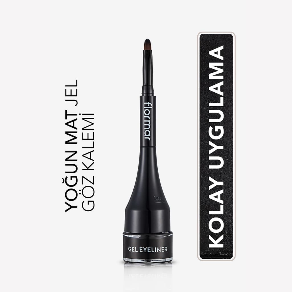 كحل سائل جل أسود 01 من فلورمار Flormar