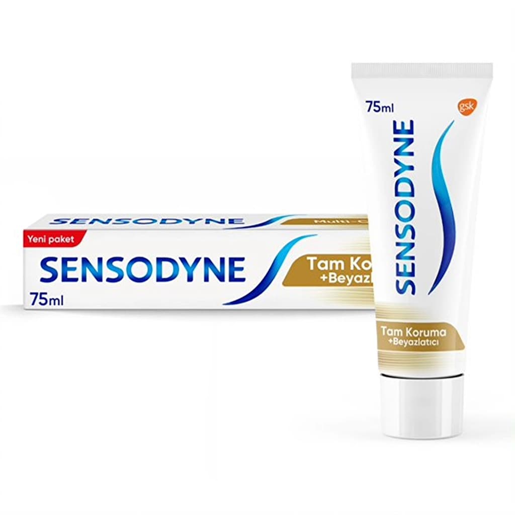 Sensodyne معجون أسنان سنسوداين للحماية الكاملة والتبييض 75 مل