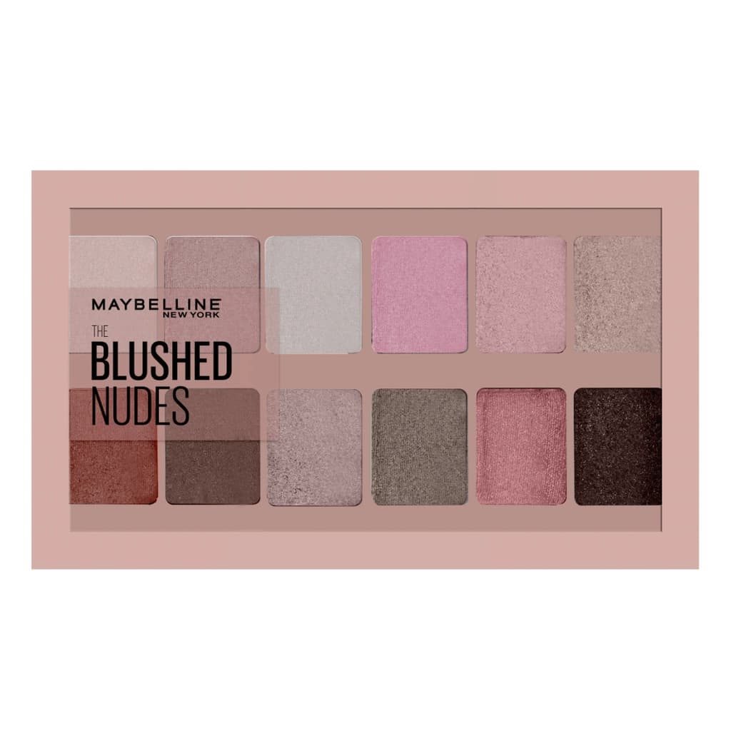Maybelline لوحة ظلال العيون ذا بلاشد نودز من مايبيلين نيويورك