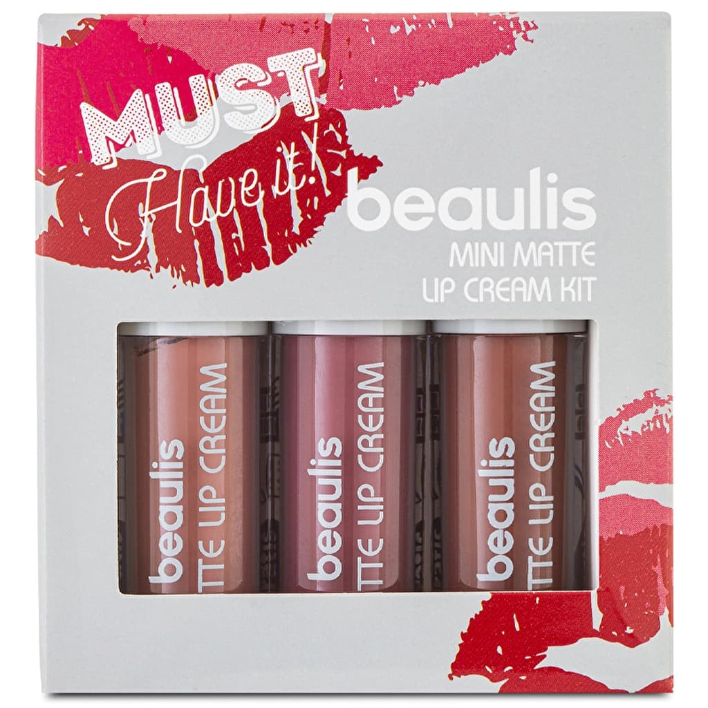 Beaulis مجموعة أحمر الشفاه السائل غير اللامع من بيوليس ٢٣٠ لونًا أساسيًا