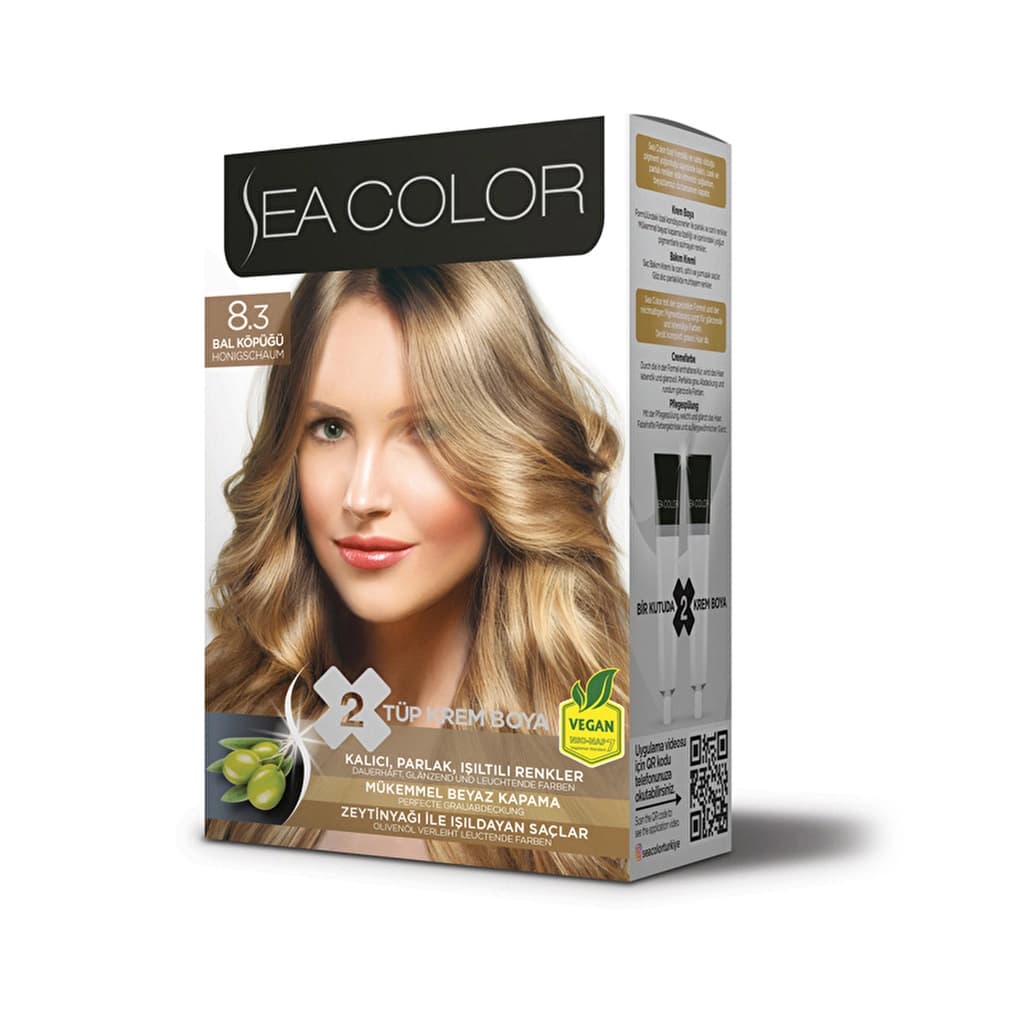 Sea Color مجموعة ألوان البحر 8.3 رغوة العسل