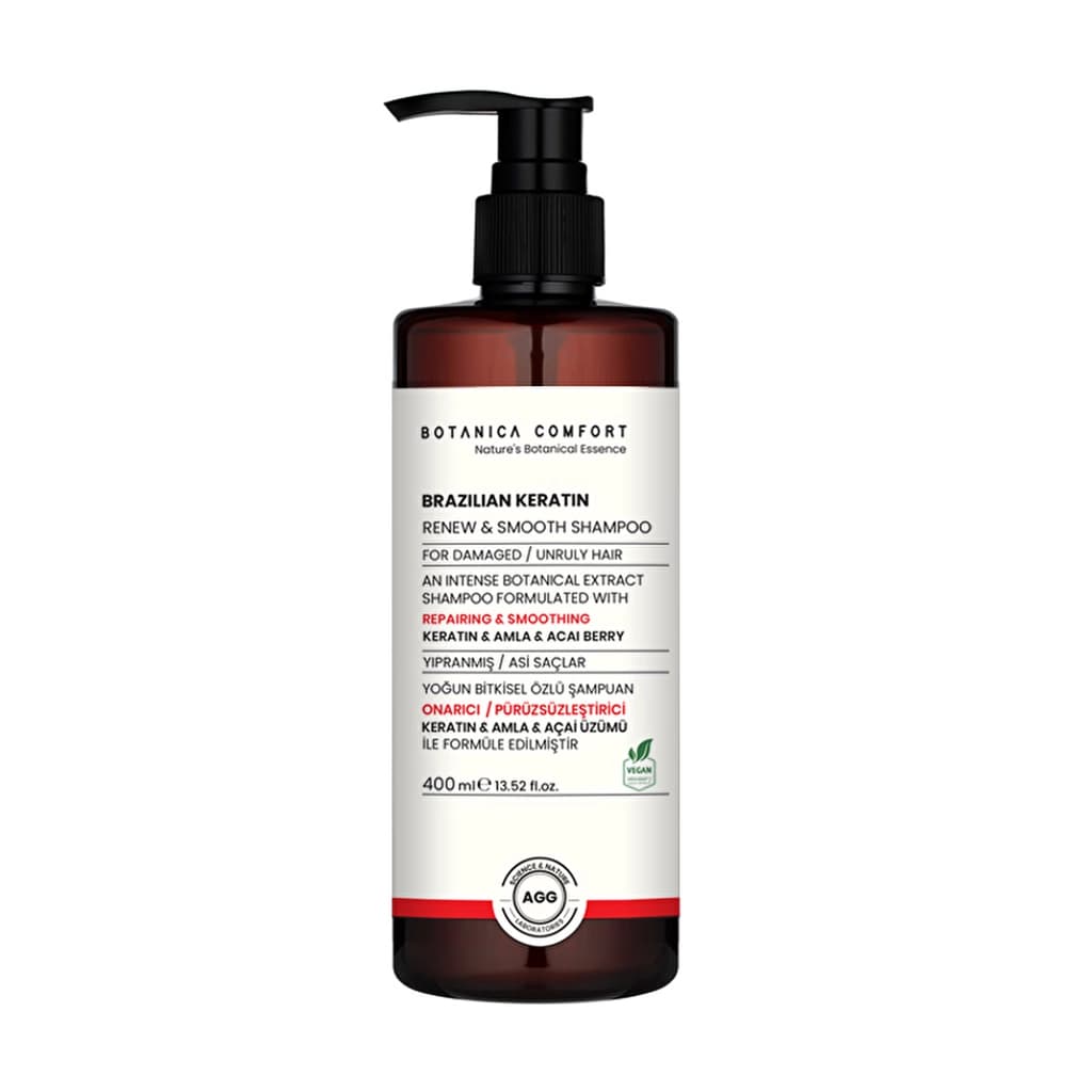 Botanica Comfort شامبو بوتانيكا كومفورت سو بيور بالكيراتين 400 مل