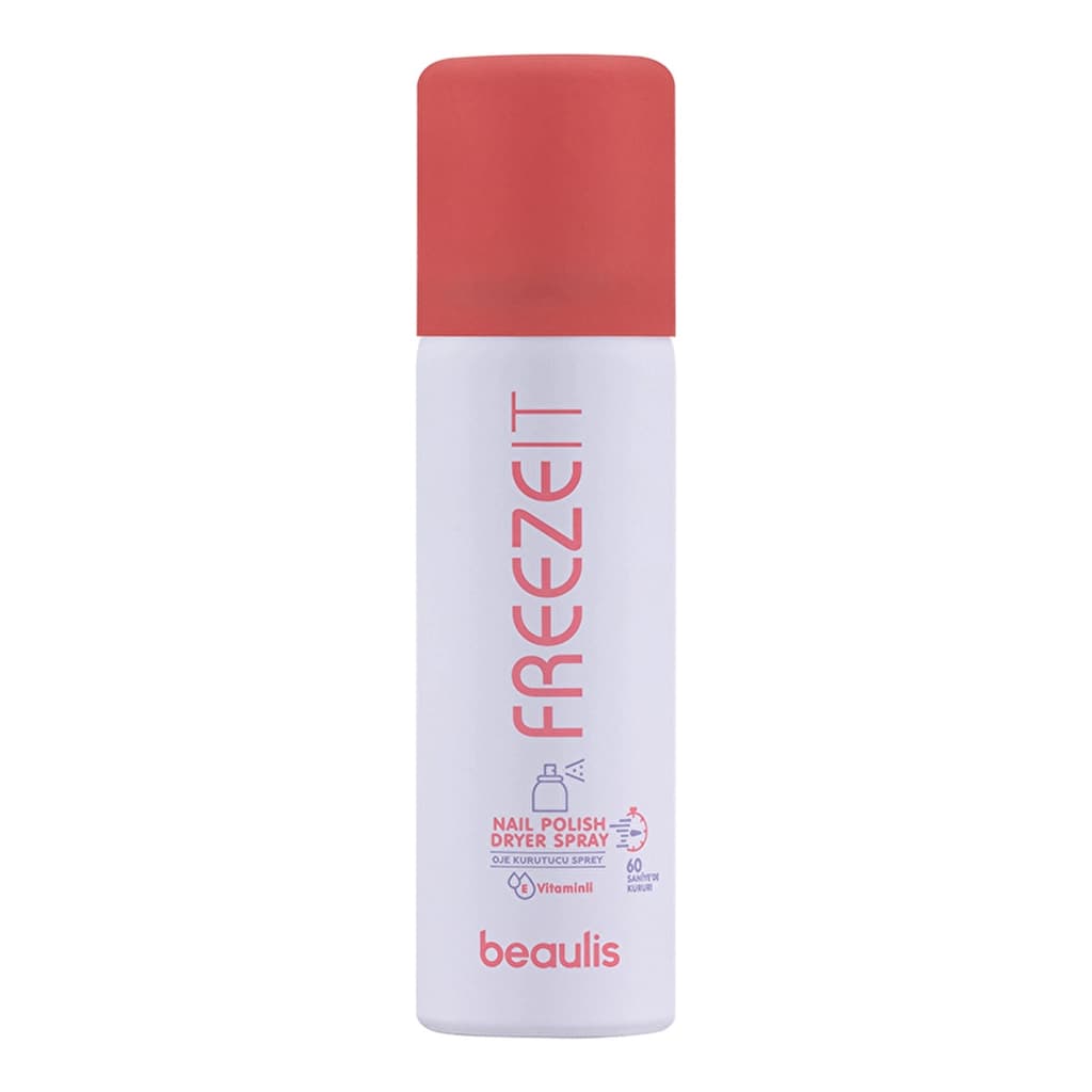 Beaulis بخاخ مجفف طلاء الأظافر فريز إت من بيوليس سريع الجفاف ولامع