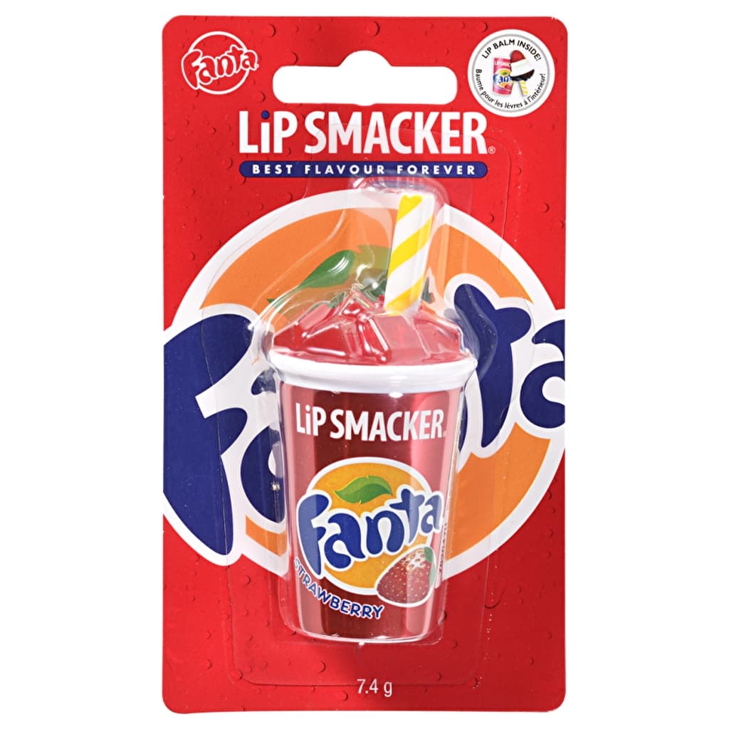 Lip Smacker مرطب شفاه ليب سماكر بنكهة الفراولة والفانتا بنكهة مرطبة