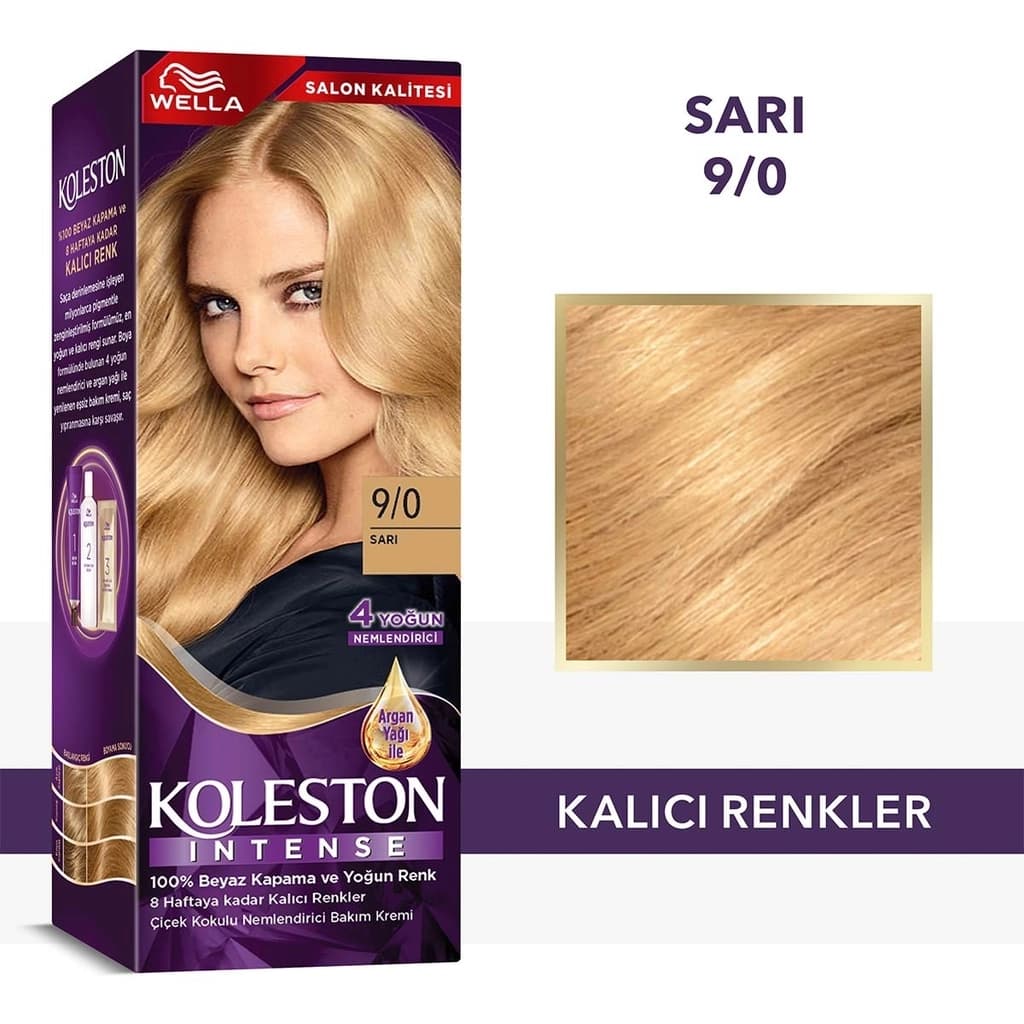 Wella Koleston ويلا كوليستون صبغة شعر مكثفة 9/0 أشقر