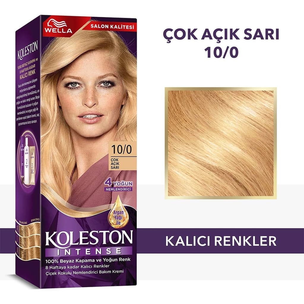 Wella Koleston صبغة شعر ويلا كوليستون المكثفة 10/0 أشقر فاتح جدًا