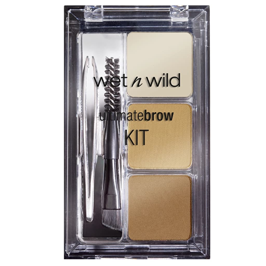 Wet n Wild مجموعة ويت اند وايلد ألتيميت براو مجموعة ظلال العيون للحواجب باللون البني الناعم