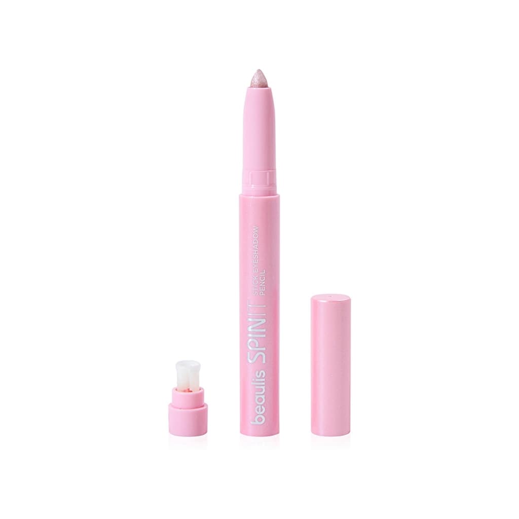 Beaulis ظلال العيون سبين إت ستيك من بيوليس لون كريستالي وردي يدوم طويلاً