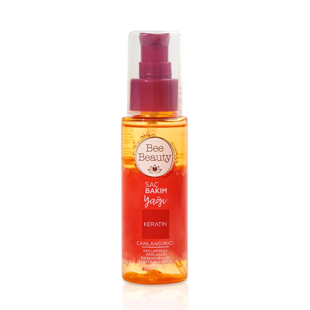 Bee Beauty زيت العناية بالشعر بالكيراتين من بي بيوتي 75 مل