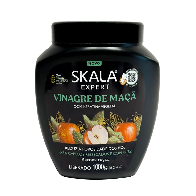 Skala Expert كريم مرطب بخل التفاح للشعر الجاف والمجعد من سكالا اكسبرت 1000 جرام
