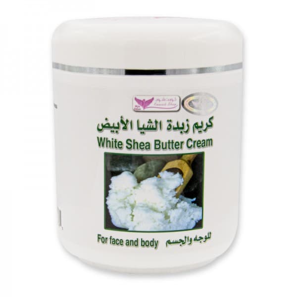 Kuwait Shop كريم زبدة الشيا الابيض من كويت شوب 500 جرام