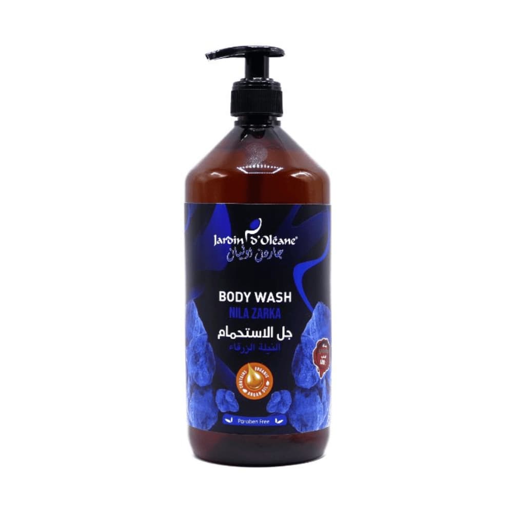 Jardin Oleane جل استحمام بالنيلة الزرقاء من جاردن اوليان 1 لتر
