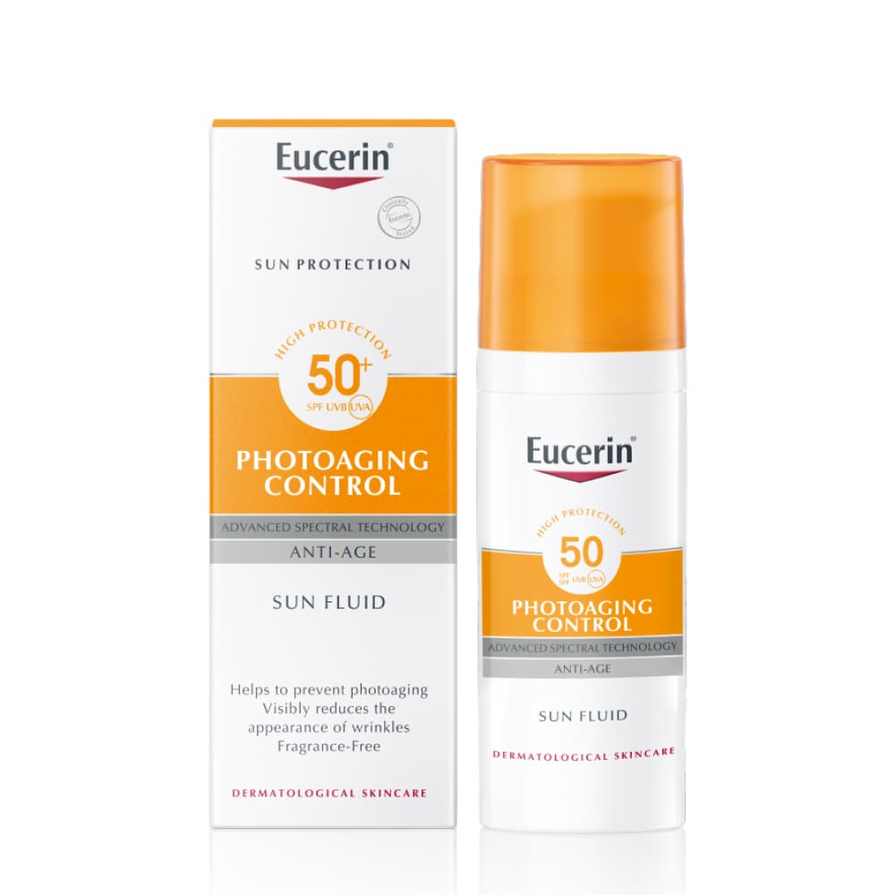 Eucerin كريم للتحكم في أشعة الشمس بعامل الوقاية 50 من يوسرين 50 مل